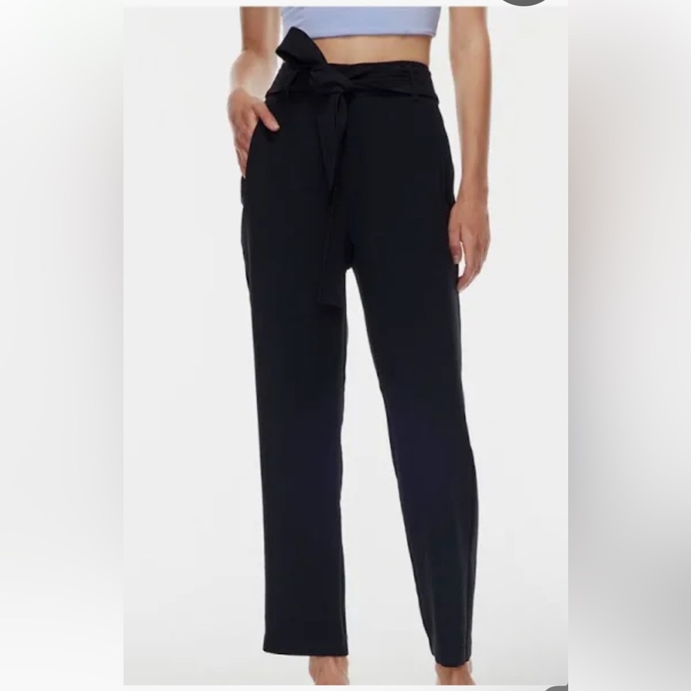 Aritzia wilfred wrap tie pants